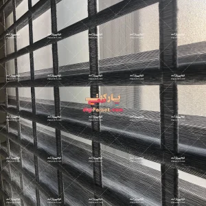 برگه نخست بیگی 84 پرده زبرا اورسی بامبو طوسی رنگ