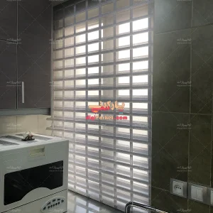 برگه نخست بیگی 83 پرده زبرا اورسی بامبو رنگ طوسی