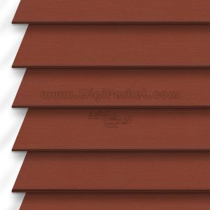 پرده کرکره چوبی قرمز – فندقی رنگ ۵ سانتیمتری کد ۲۵۳ خوش سایه