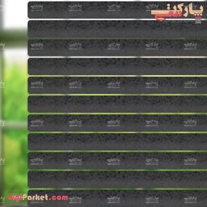 پرده کرکره فلزی آلومینیومی چرمی ۱۶ میلیمتری در 11رنگ