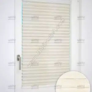 پرده پلیسه پشت دری Milano کرم روشن پایه ساده مدل اقتصادی 1 پرده پلیسه پشت دری Milano کرم روشن پایه ساده