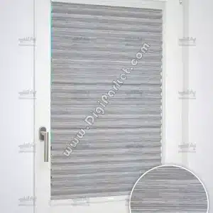 پرده پلیسه پشت دری بامبو طوسی Versus پایه ساده 5 پرده پلیسه پشت دری بامبو طوسی Versus پایه ساده