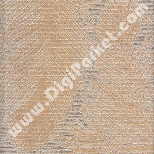 پرده شید رول طرح برگ نقره‌ای برنزی