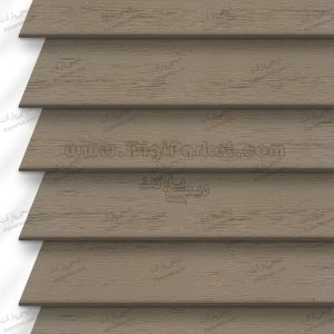 پرده کرکره چوبی طوسی روشن ۵ سانتیمتری کد dp004